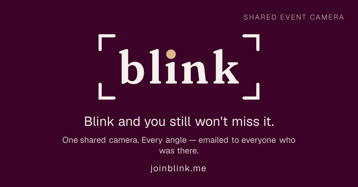 Blink product preview