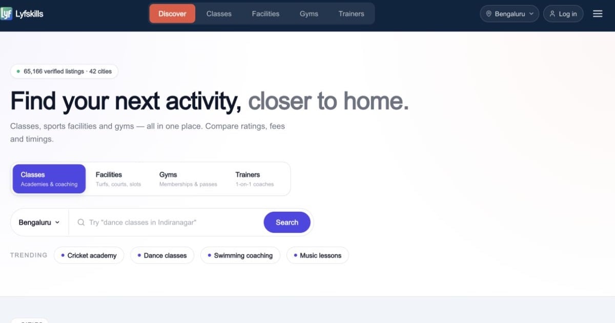LyfSkills Discover product preview