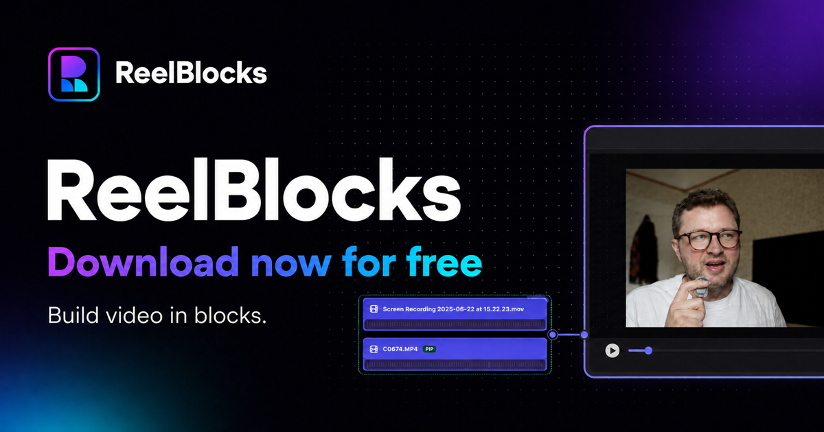 ReelBlocks product preview