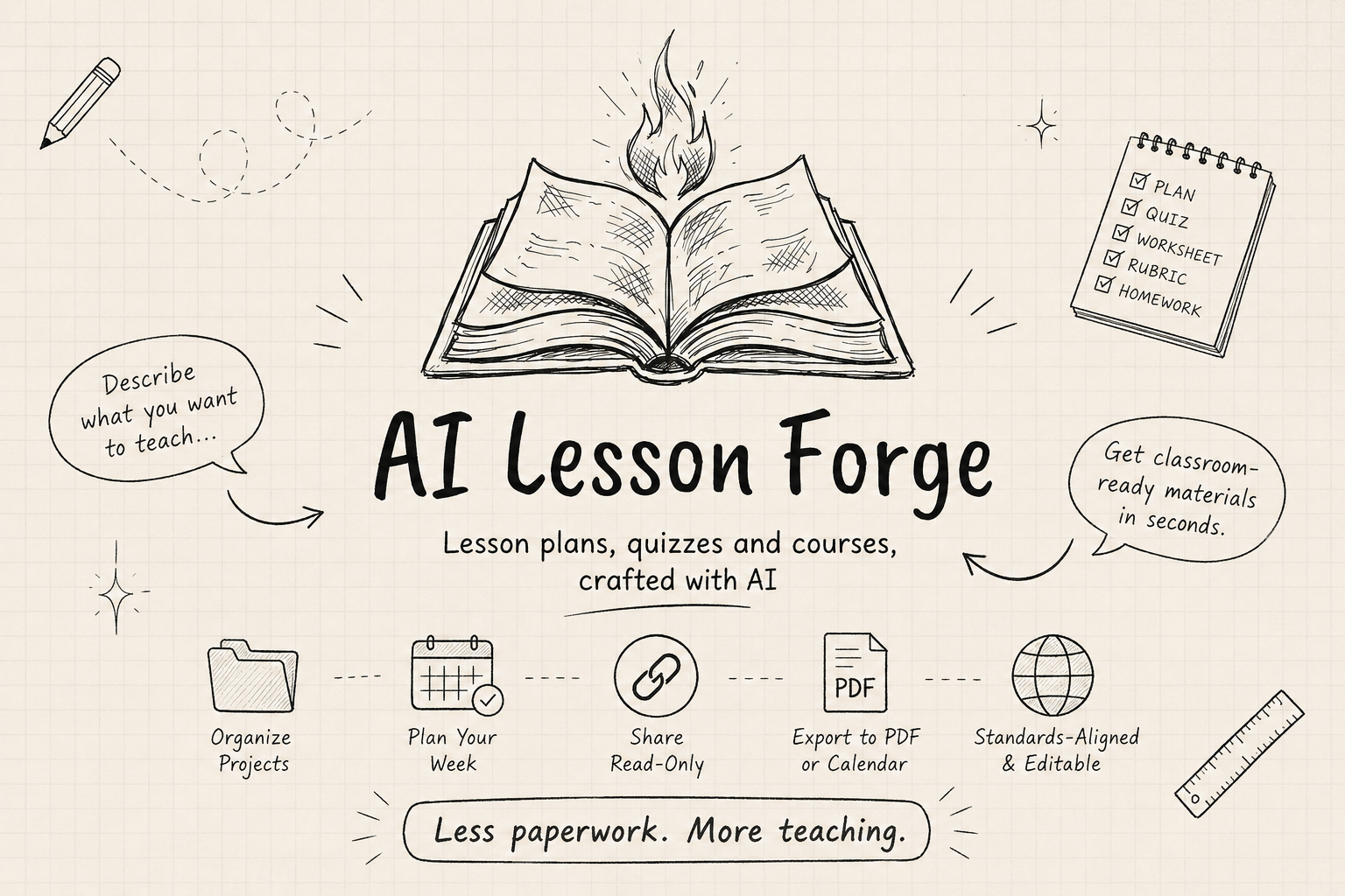 AI Lesson Forge product preview