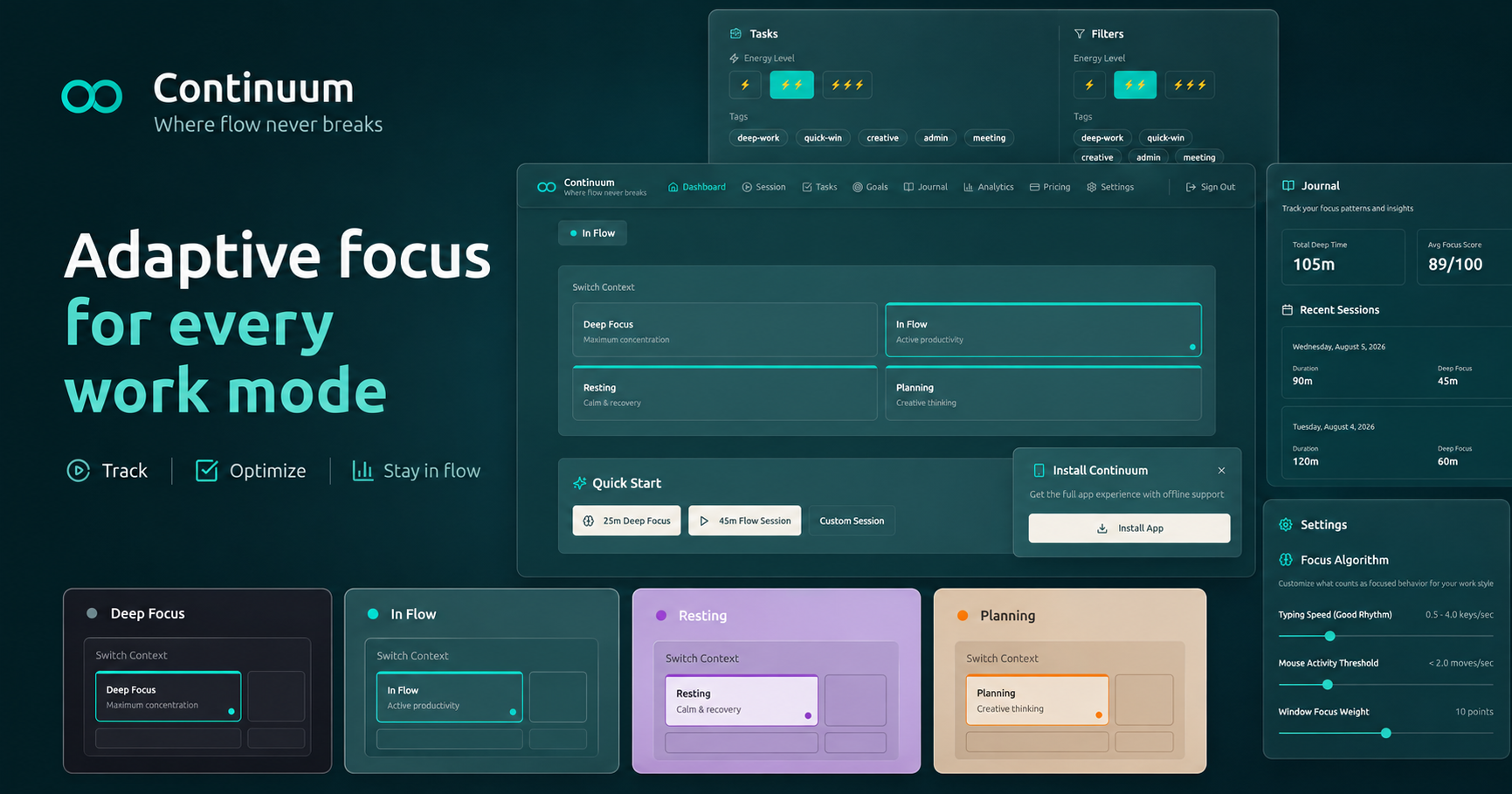 Continuum Flow product preview